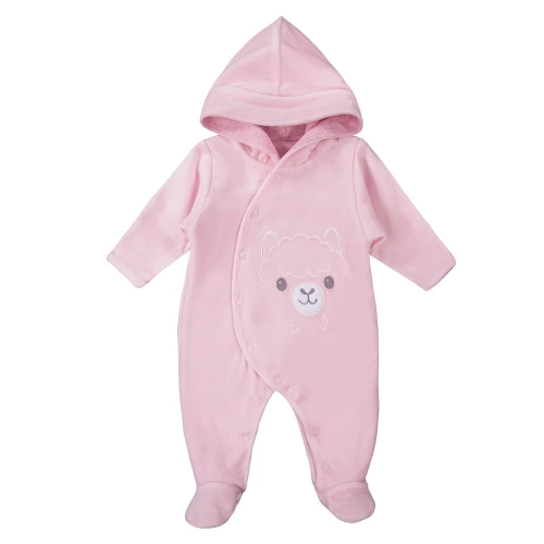 "Baby Love" Ewa Klucze Pajac welurowy - niebieski 