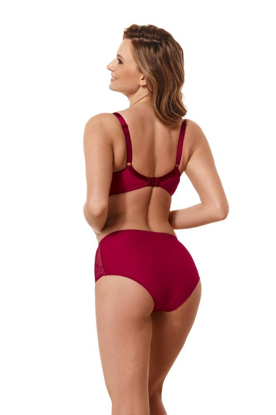 MM21 Biustonosz do karmienia Kostar-bordowy