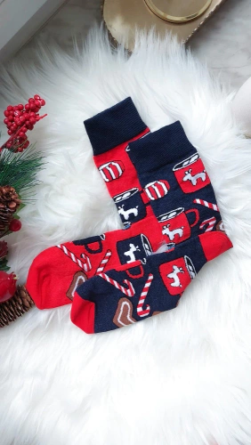 S162D Cookies Italian Fashion Skarpety