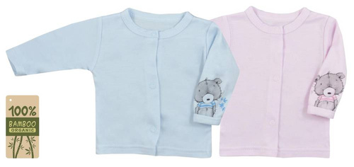 Kaftan  niemowlęcy "TOMMY BAMBUS" Koala - różowy