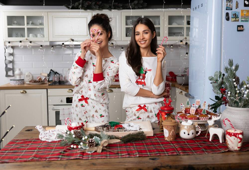 Samantha Piżama damska Sensis -ecru