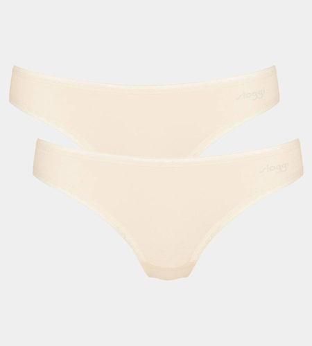 Figi Brazylijskie 2 pak Damskie Sloggi go - fresh powder