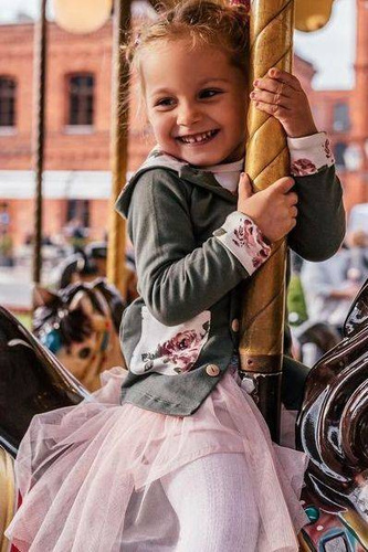 "ROSES" Makoma Bluza dresowa khaki