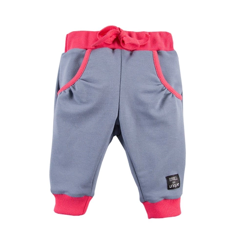 Run&Fun Eevi Dres dla dziewczynki, komplet - szary