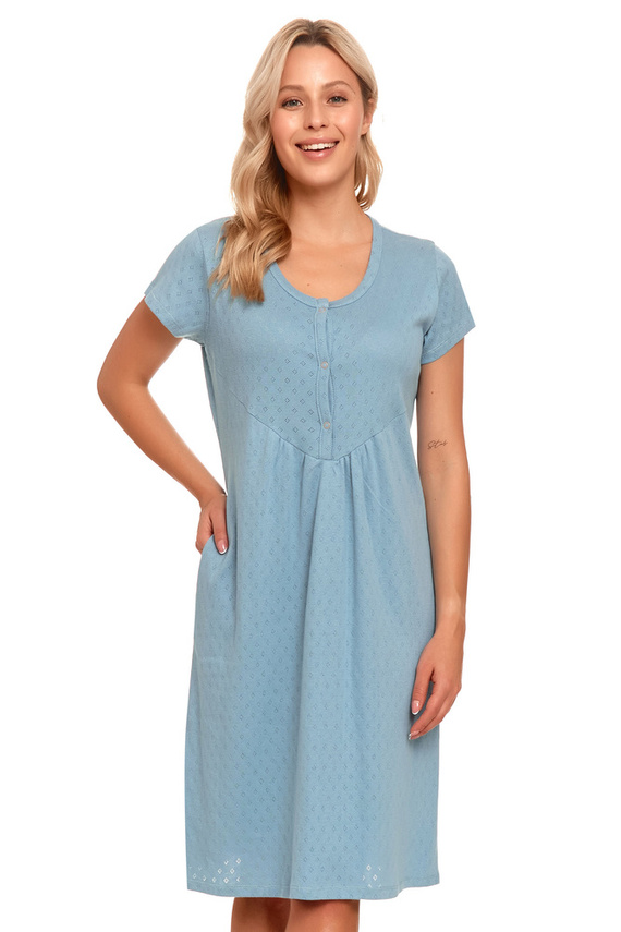 Koszula Nocna 4444 Doctor Nap - satin blue