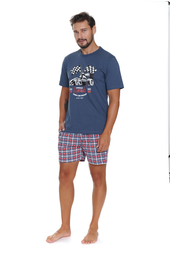 5353 Piżama Męska Doctor Nap - deep blue