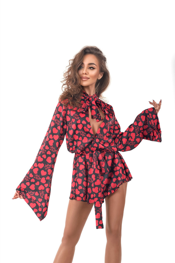 Morgan Short Robe Szlafrok Damski Peniuar Anais