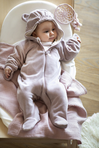 Hello Pinokio Kombinezon przejściowy - różowy