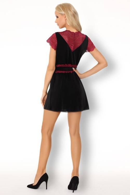 Kumiko LC 90428 Pink Rosses Collection Szlafrok damski LivCo Corsetti