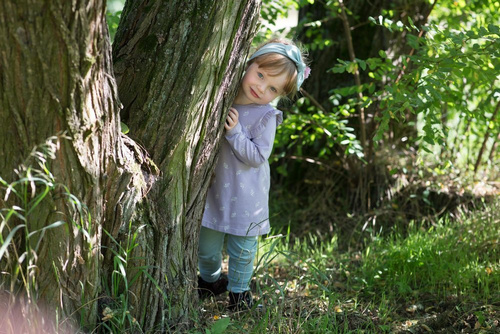  "My Garden" PINOKIO Tunika z marszczeniem - fiolet druk 