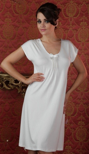 870 Visa Koszula nocna De Lafense - ecru