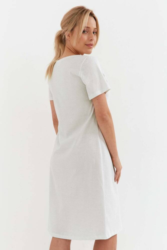 235 Koszula Nocna Cana -ecru