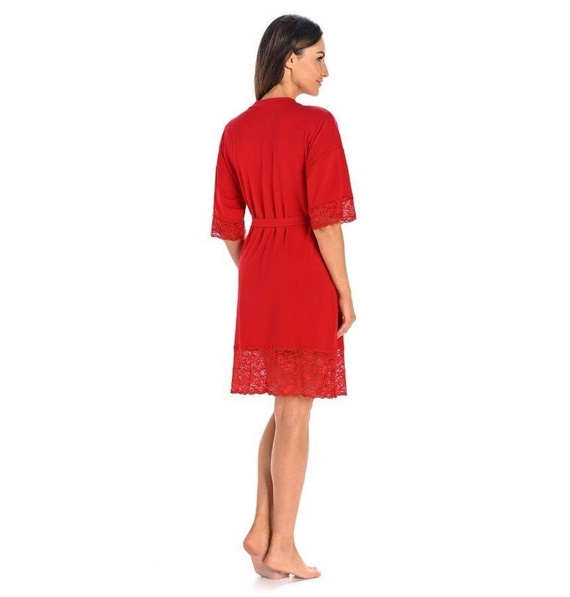 2901 Gloria Szlafrok damski Teyli - czerwony