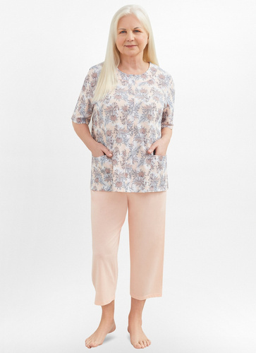 200 Maria I Piżama damska Martel -brzoskwiniowy 14