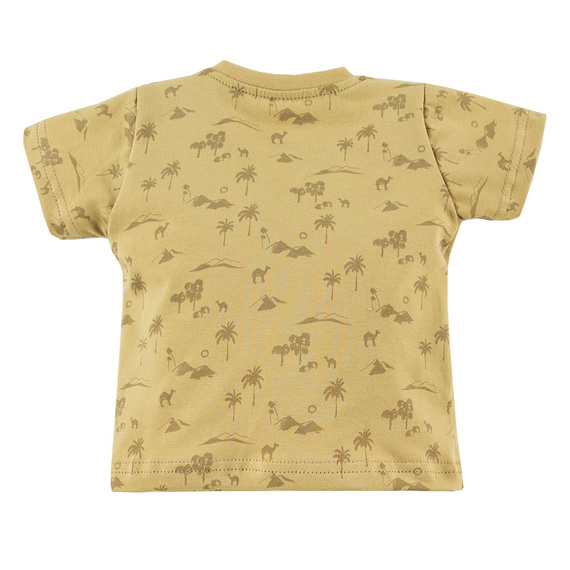 Sahara Eevi T-shirt chłopięcy - żółty