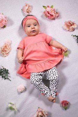 Tunika bluzka z krótkim rękawem 175139 "Alice" Nicol