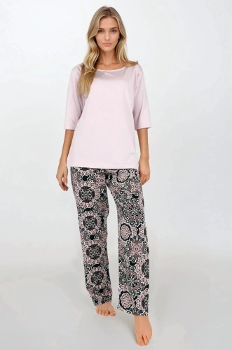 Desert Rose Piżama damska Momenti Per Me pink