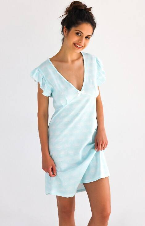 Sensis Greta koszula nocna - miętowy