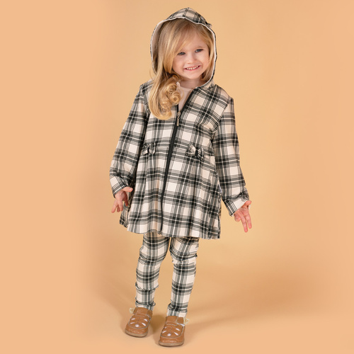 Płaszczyk dresowy 163685 "Magia Świąt" Nicol