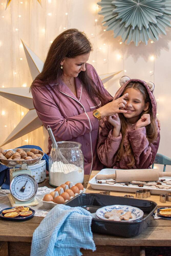 717 Serena Krótki Szlafrok damski Forex - jagoda