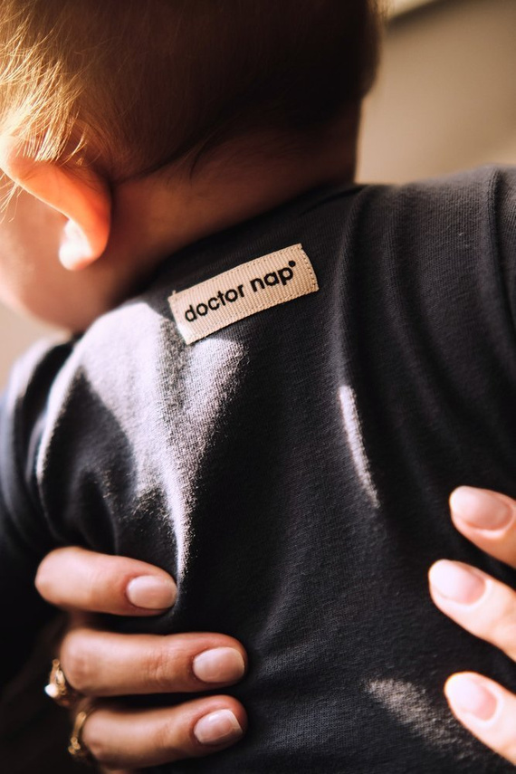 Body z długim rękawem rozpinane 4290 Doctor Nap - deep blue