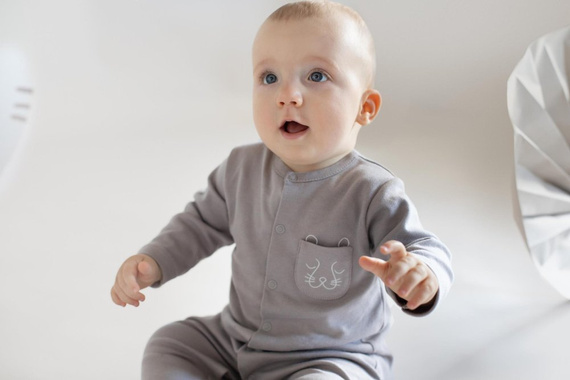 Slow Life Pinokio Pajac niemowlęcy - beż