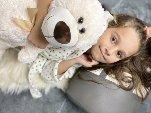 367 Melanie Szlafrok Dziecięcy Forex - ecru