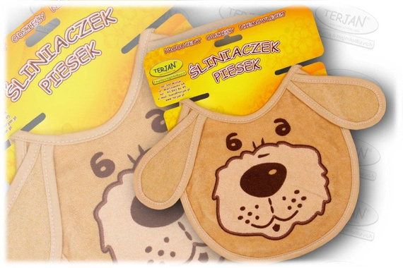 Śliniak piesek TERJAN zielony