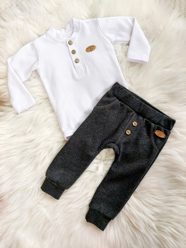 Mieszko Bambarillo Spodnie niemowlęce granatowy