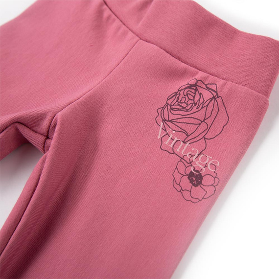 Roses Eevi Legginsy bawełniane - róż