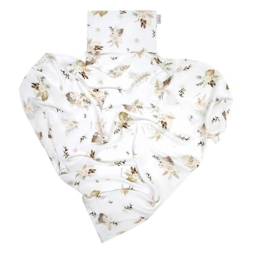 Bukiety Boho Otulacz bambusowy + poduszka Belisima