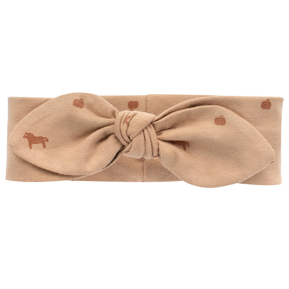 Wooden Pony Pinokio Opaska Dziecięca - brąz druk