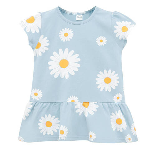 Daisy Pinokio Tunika z nadrukiem - niebieska