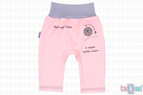 Spodenki bawełniane "BIKE" niebieski