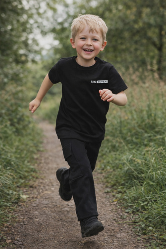 Koszulka chłopięca Six Seven Bambarillo – wygodna, codzienna jakość czarny