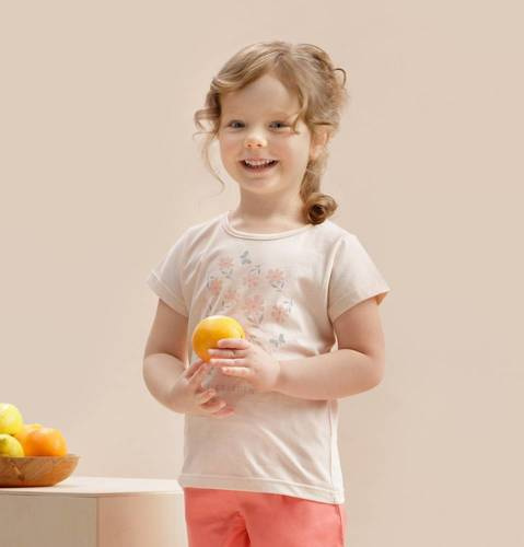 Summer Garden Pinokio Bluzka z nadrukiem - beżowy