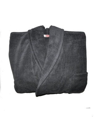 803 / 819 Twin Frotte szlafrok męski Forex - szary