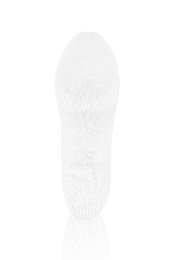 S155D Vintage Italian Fashion Skarpety długie - biały/czarny