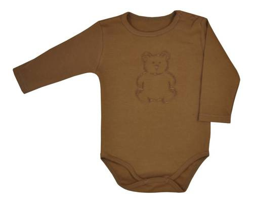Mis Koala Body z długim rękawem - brązowe