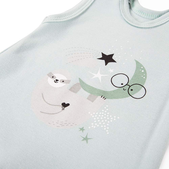 Mellow Ewa Klucze Śpiochy niemowlęce- mięta