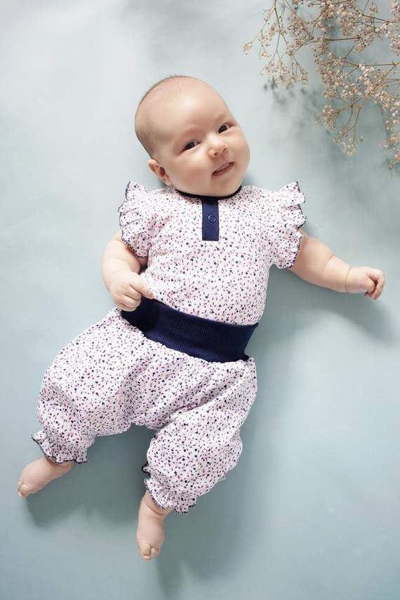 131 Kalinka Body bez rękawów Marija - granat