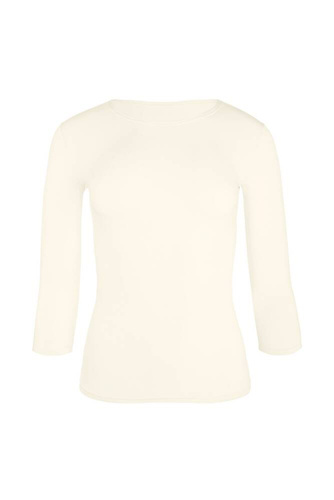 Manati rękaw 3/4 Bluzka damska Babell - ecru