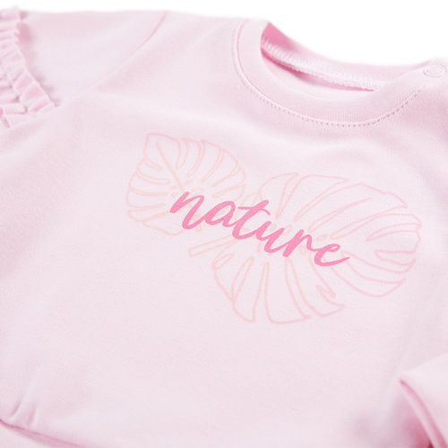 Nature Ewa Klucze Bluzka dla dziewczynki - róż