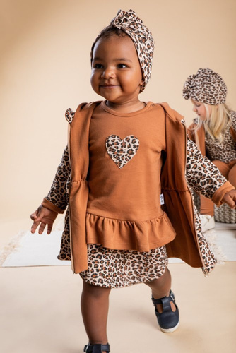 Bluzka z długim rękawem 171138 "Mia" Nicol - jasny brązowy