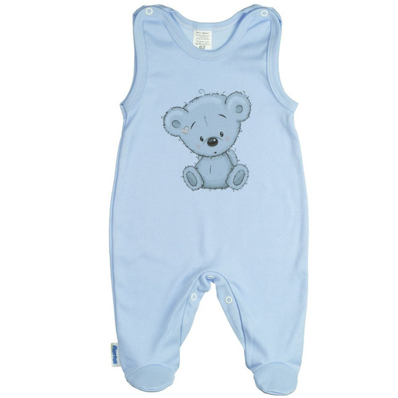 Muzykalny Miś Martex śpiochy niemowlęce ecru