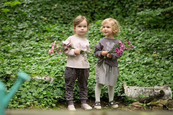 Julia Pinokio Bluzka dla dziewczynki - grafit