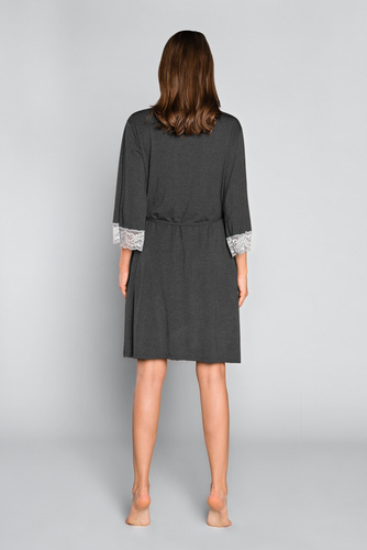 Sonata Szlafrok Damski Italian Fashion ciemny melanż