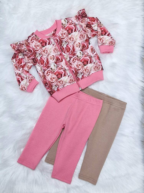 Rozalia Bambarillo legginsy różowy