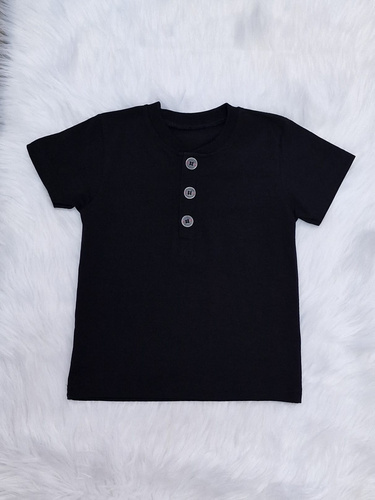 Polo Classic Koszulka dziecięca krótki rękaw Bambarillo czarny