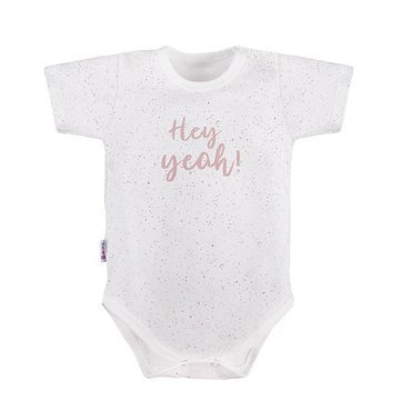 Swan Ewa Klucze Body z krótkim rękawem - druk biały